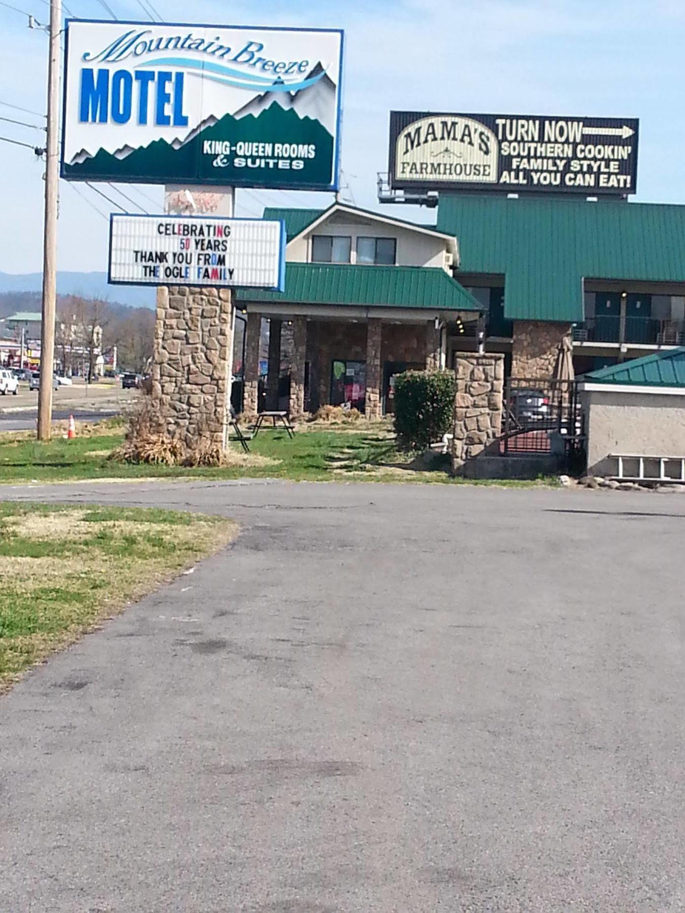Mountain Breeze Motel Pigeon Forge Exterior foto